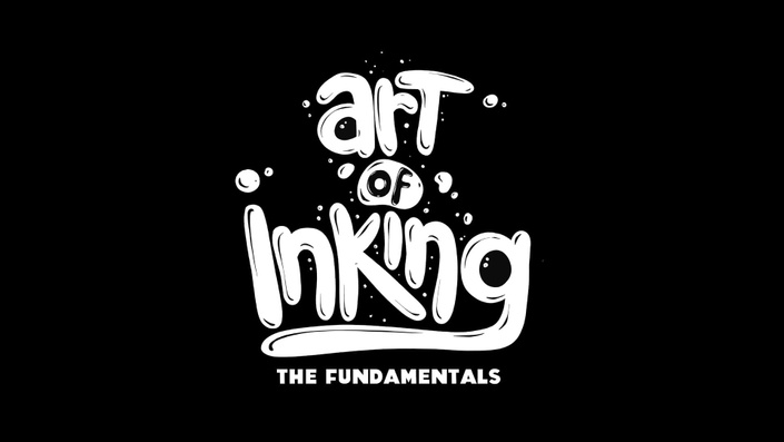 Practicing clean line art and inking techniques in Drawing Camp