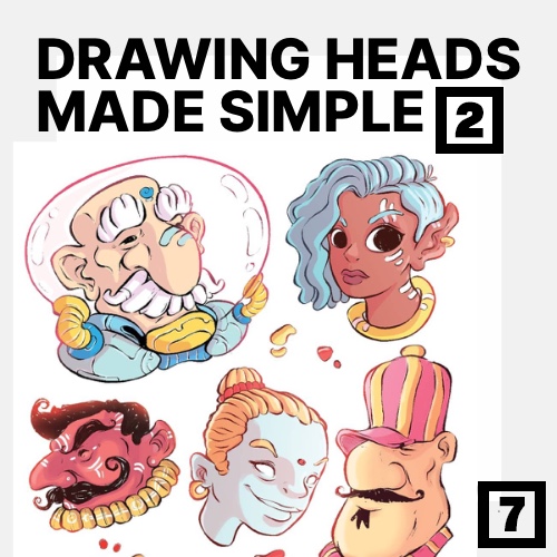 Learn to draw the human head in all angles